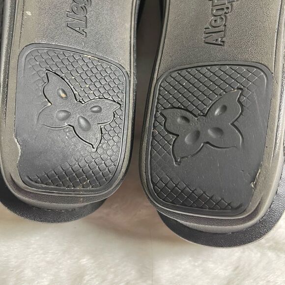 Alegria Day 011 black patent leather Mary Jane shoes with Velcro strap S… - Picture 13 of 13